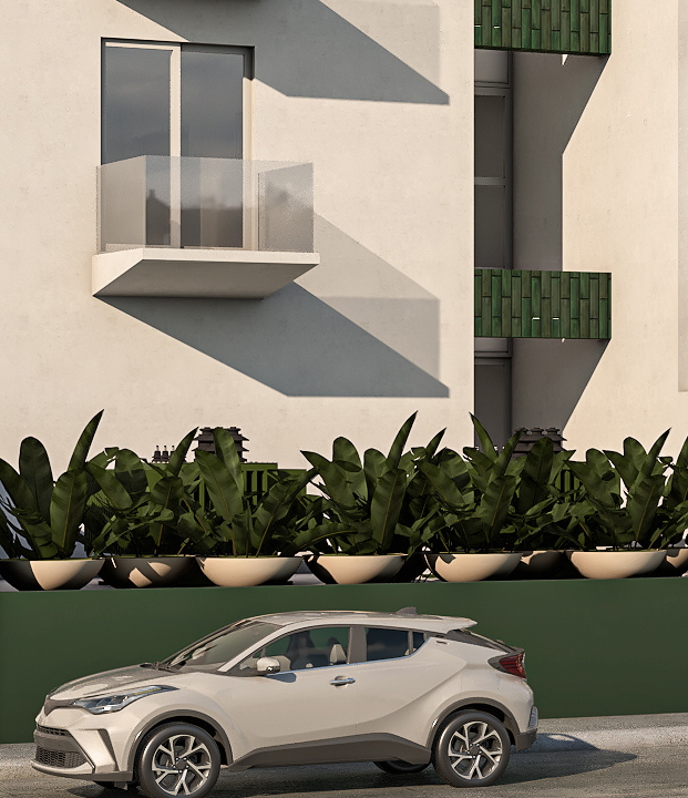 Estacionamiento de visitas